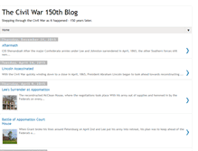 Tablet Screenshot of civilwar150th.blogspot.com