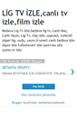 Mobile Screenshot of capcanliligtvizle.blogspot.com