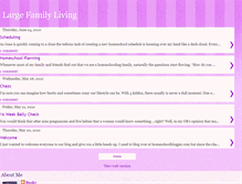 Tablet Screenshot of becky-largefamilyliving.blogspot.com