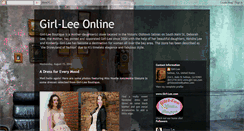 Desktop Screenshot of girlleeonline.blogspot.com