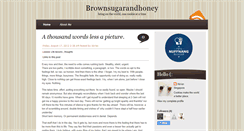 Desktop Screenshot of brownsugarandhoney.blogspot.com
