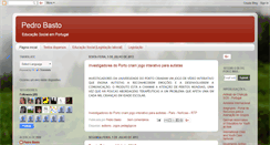 Desktop Screenshot of educacaosocialemportugal.blogspot.com