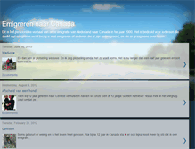Tablet Screenshot of emigrerennaarcanada.blogspot.com