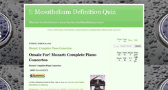 Desktop Screenshot of mesotheliumdefinitionquiz.blogspot.com