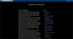 Desktop Screenshot of ilgincgizemliolaylar.blogspot.com