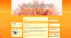 Desktop Screenshot of caknasejarah.blogspot.com