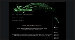 Desktop Screenshot of federspuren.blogspot.com