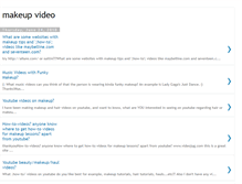 Tablet Screenshot of makeup-video-ev.blogspot.com