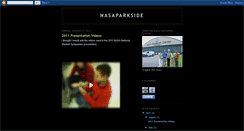 Desktop Screenshot of nasaparkside.blogspot.com