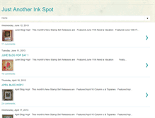 Tablet Screenshot of justanotherinkspot.blogspot.com