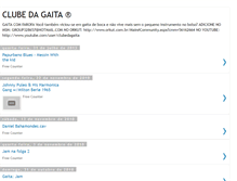 Tablet Screenshot of clubedagaita.blogspot.com
