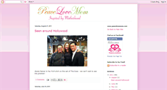 Desktop Screenshot of peacelovemom.blogspot.com