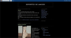 Desktop Screenshot of deportesdeamigos.blogspot.com