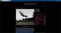 Desktop Screenshot of metahumans1.blogspot.com