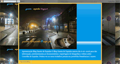 Desktop Screenshot of gazetadeespinho.blogspot.com