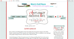 Desktop Screenshot of amyscrazycreativelife.blogspot.com