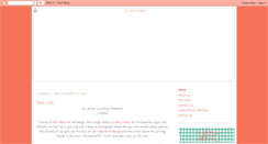 Desktop Screenshot of 2littlelovelies.blogspot.com