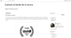 Desktop Screenshot of cuentosalbordedelalocura.blogspot.com