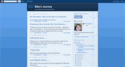 Desktop Screenshot of billysjourney.blogspot.com