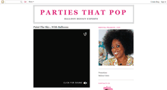 Desktop Screenshot of partiesthatpop.blogspot.com