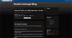 Desktop Screenshot of haraldlohrengel.blogspot.com