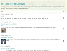 Tablet Screenshot of aboutreading.blogspot.com