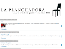 Tablet Screenshot of laplanchadora.blogspot.com
