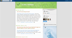 Desktop Screenshot of gblogger-globalwarming.blogspot.com