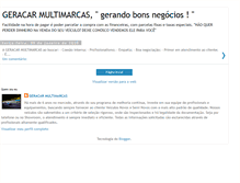 Tablet Screenshot of geracarmultimarcas.blogspot.com