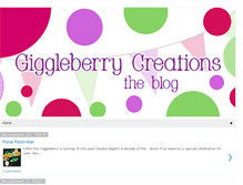 Tablet Screenshot of giggleberrycreations.blogspot.com