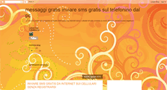 Desktop Screenshot of invio-sms-gratis.blogspot.com