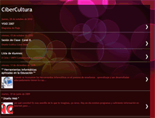 Tablet Screenshot of cibercultura-paresrivas.blogspot.com