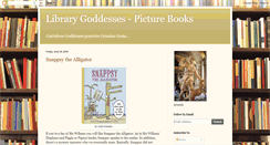 Desktop Screenshot of librarygoddesses-picturebooks.blogspot.com