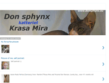 Tablet Screenshot of don-sphynx.blogspot.com