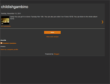 Tablet Screenshot of childishgambino.blogspot.com