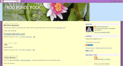 Desktop Screenshot of frogpondsrock.blogspot.com