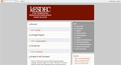 Desktop Screenshot of kesdec.blogspot.com