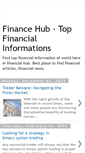 Mobile Screenshot of financehub.blogspot.com