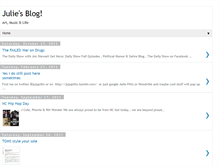 Tablet Screenshot of juliepitts.blogspot.com
