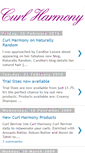 Mobile Screenshot of curlharmony.blogspot.com
