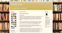 Desktop Screenshot of familylines.blogspot.com