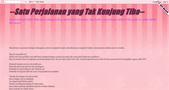 Desktop Screenshot of cintatasikselatan.blogspot.com