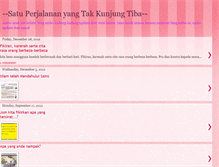 Tablet Screenshot of cintatasikselatan.blogspot.com