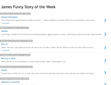 Tablet Screenshot of jamesfunnystoryoftheweek.blogspot.com