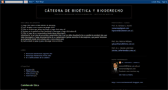 Desktop Screenshot of bioeticaybioderecho.blogspot.com
