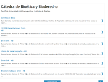 Tablet Screenshot of bioeticaybioderecho.blogspot.com