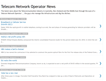 Tablet Screenshot of networkoperatornews.blogspot.com