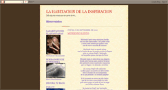 Desktop Screenshot of lahabitaciondelainspiracion.blogspot.com