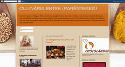 Desktop Screenshot of culinariaentreparenteses.blogspot.com