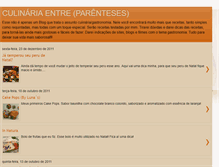 Tablet Screenshot of culinariaentreparenteses.blogspot.com